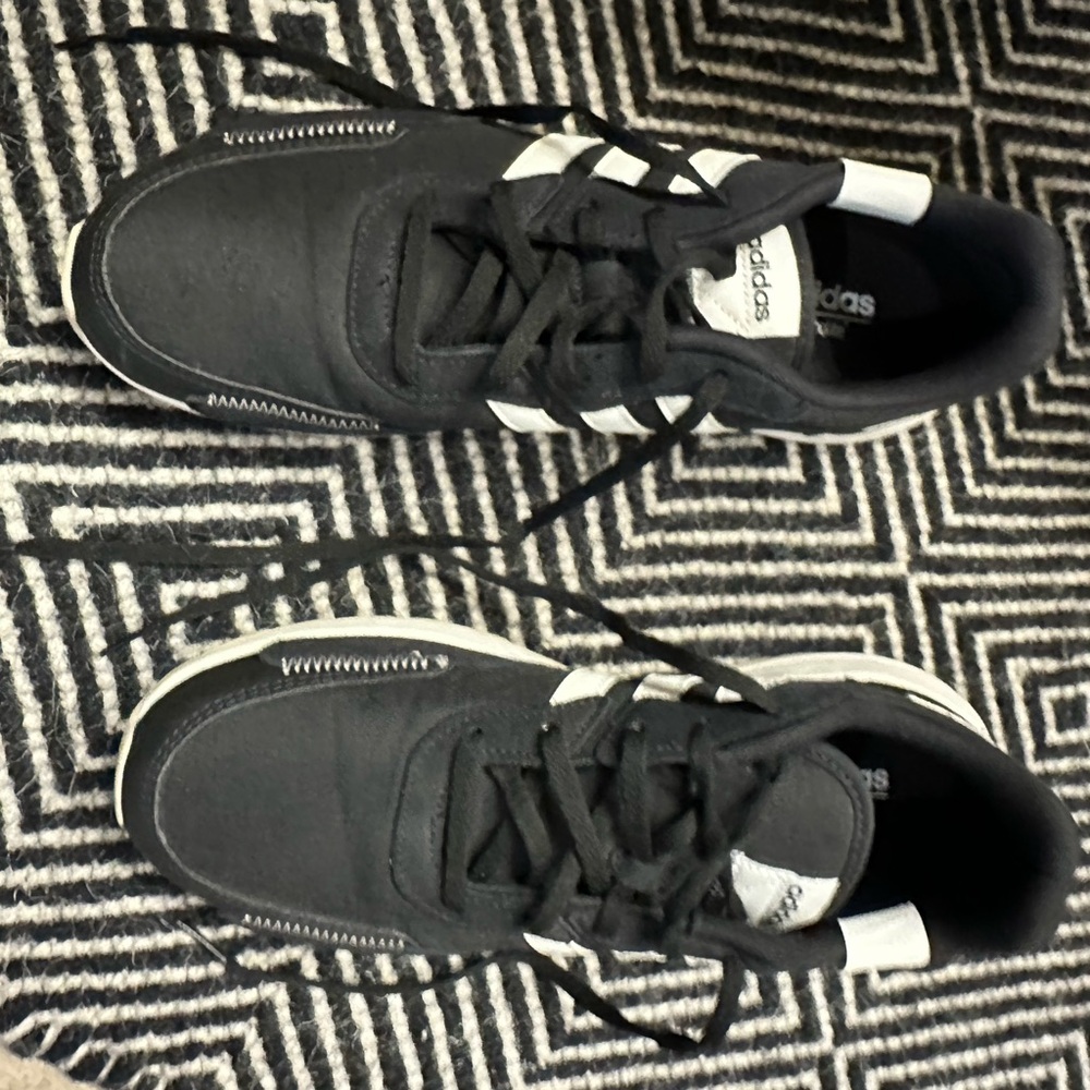 Adidas women's Black and White Sneakers